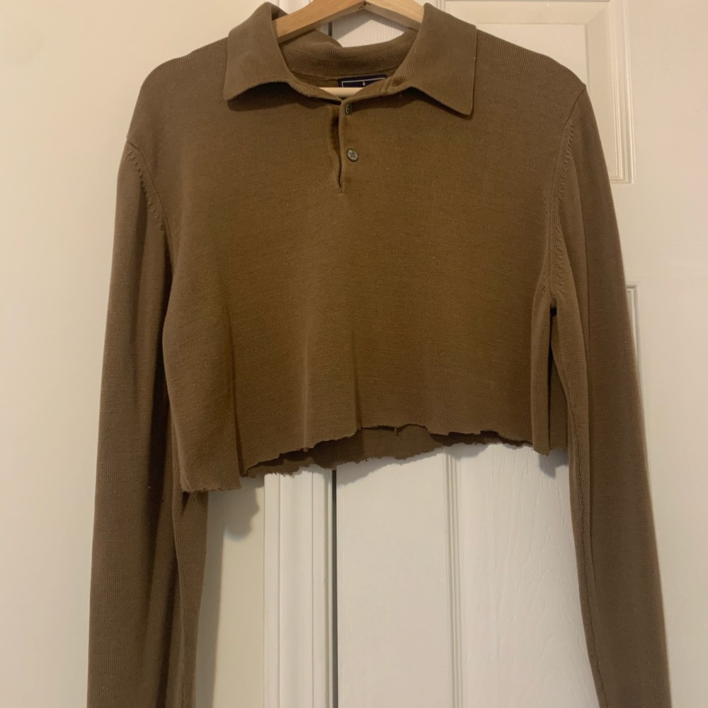 Cropped sweater